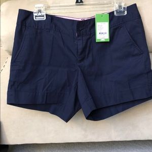 Lilly Pulitzer Navy Size 4 Callahan Short NWT